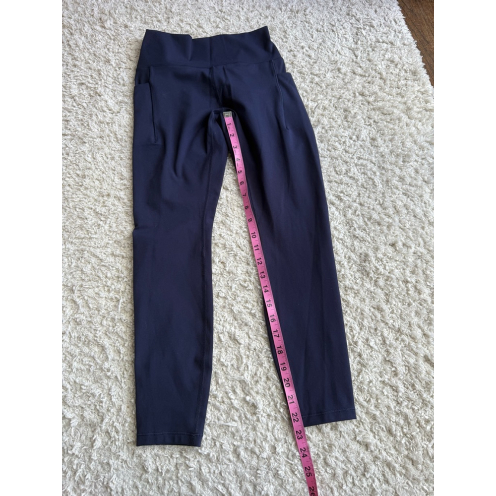 Women's Spyder Active Leggings Size S Navy Blue - Picture 2 of 6